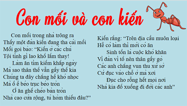 Con mối và con kiến