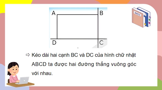 PowerPoint Toán 4 Bài 31: Hai đường thẳng vuông góc
