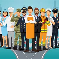 Giáo án Hoạt động trải nghiệm 6 Chủ đề 8 Bài 1: Thế giới nghề nghiệp quanh ta