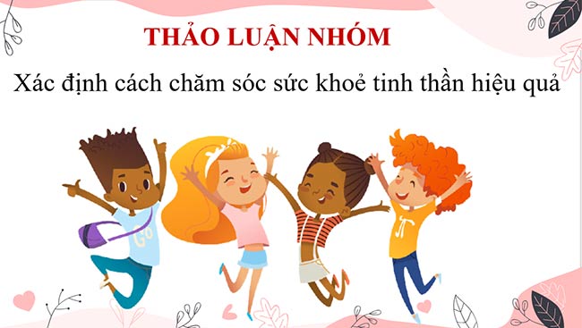PowerPoint Hoạt động trải nghiệm 6: Tự chăm sóc bản thân