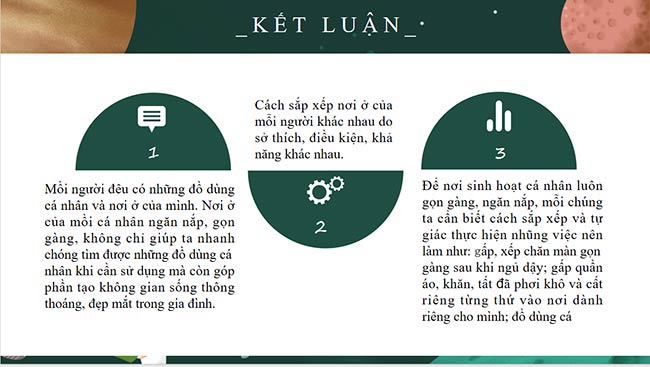 PowerPoint Hoạt động trải nghiệm 6: Sắp xếp nơi ở của em