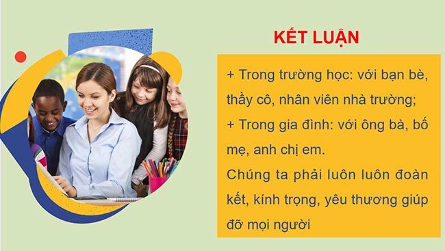 PowerPoint Hoạt động trải nghiệm 6: Giao tiếp phù hợp