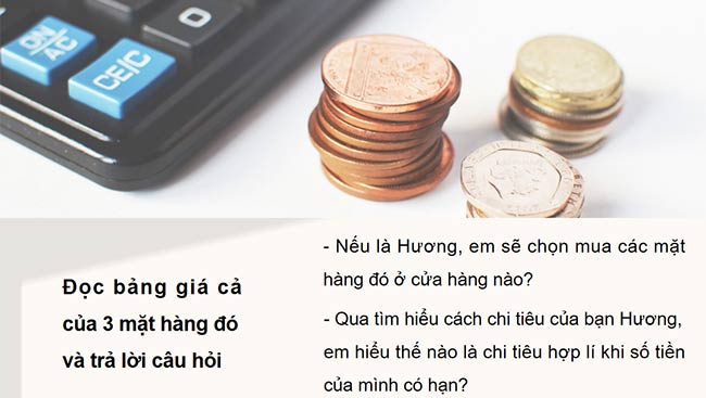 PowerPoint Hoạt động trải nghiệm 6: Chi tiêu hợp lí