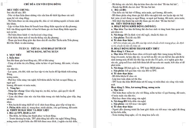Giáo án Hoạt động trải nghiệm 6: Thiết lập quan hệ với cộng đồng