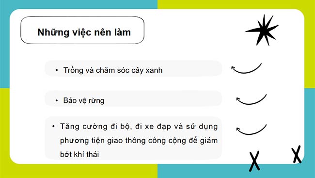 PowerPoint HĐTN 6: Ứng phó với biến đổi khí hậu