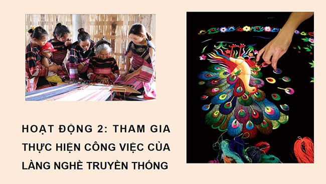 PowerPoint HĐTN 6: Trải nghiệm nghề truyền thống