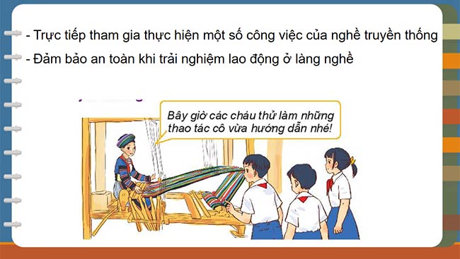 PowerPoint HĐTN 6: Trải nghiệm nghề truyền thống