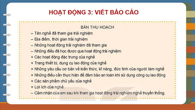 PowerPoint HĐTN 6: Trải nghiệm nghề truyền thống