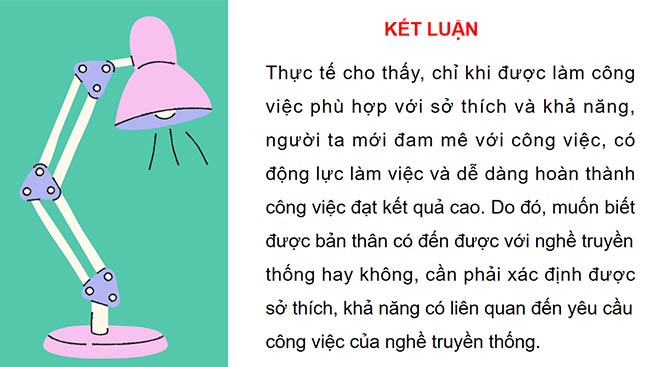 PowerPoint HĐTN 6: Em với nghề truyền thống