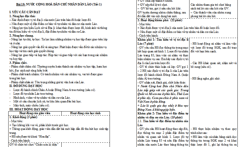 Bài 18: Nước Cộng hoà Nhân dân Trung Hoa