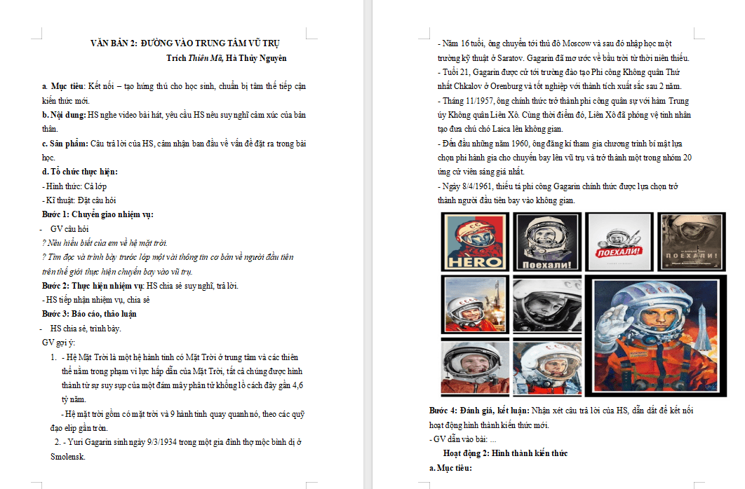 Đường vào trung tâm vũ trụ