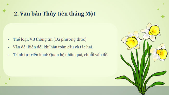 Thuỷ tiên tháng Một