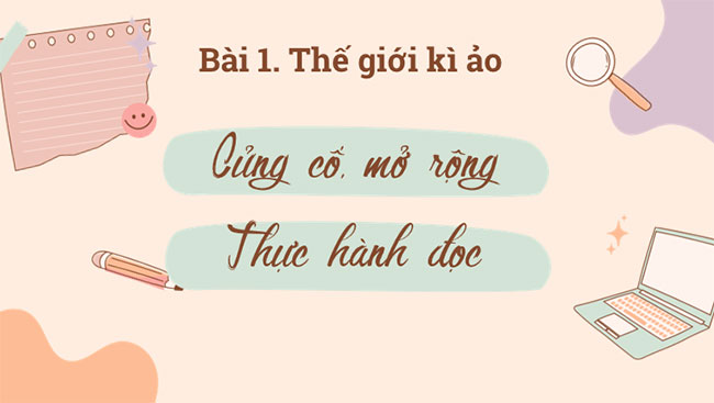 Củng cố mở rộng 