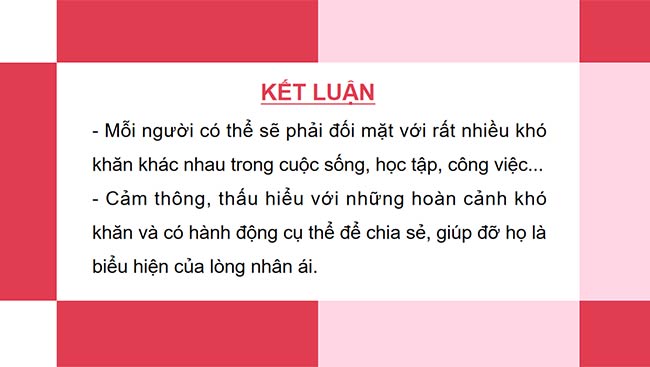 PowerPoint Hoạt động trải nghiệm 6: Xây dựng dự án nhân ái