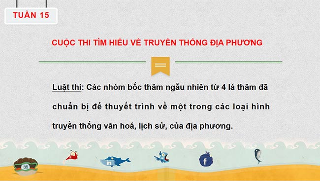 PowerPoint Hoạt động trải nghiệm 6: Giữ gìn cho tương lai