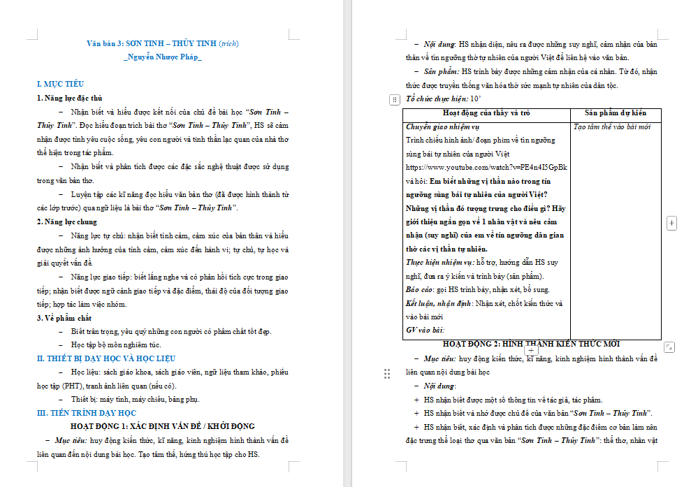 Sơn Tinh Thủy Tinh