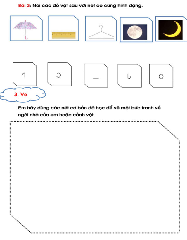 Phiếu bài tập cuối tuần Tiếng Việt lớp 1 - Tuần 1