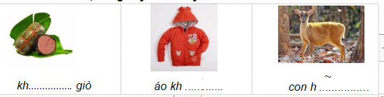 Phiếu bài tập cuối tuần Tiếng Việt lớp 1