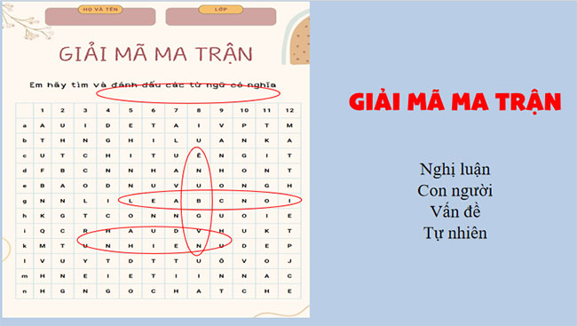 Viết bài văn nghị luận về một vấn đề cần giải quyết