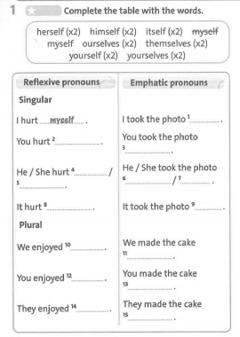 Friends Plus 9 Workbook giải Unit 6 Language Focus trang 39 minh họa 1