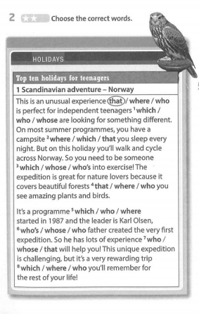 Friends Plus 9 Workbook giải Unit 6 Language Focus trang 41 minh họa 2