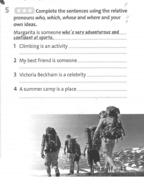 Friends Plus 9 Workbook giải Unit 6 Language Focus trang 41 minh họa 5