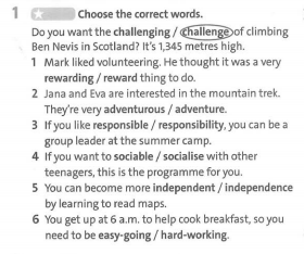 Friends Plus 9 Workbook giải Unit 6 Vocabulary and Listening minh họa 1