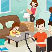 Giáo án Hoạt động trải nghiệm 6 Chủ đề 6: Công việc trong gia đình