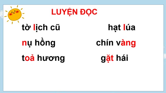PowerPoint Tiếng Việt 2 Đọc Ngày hôm qua đâu rồi?