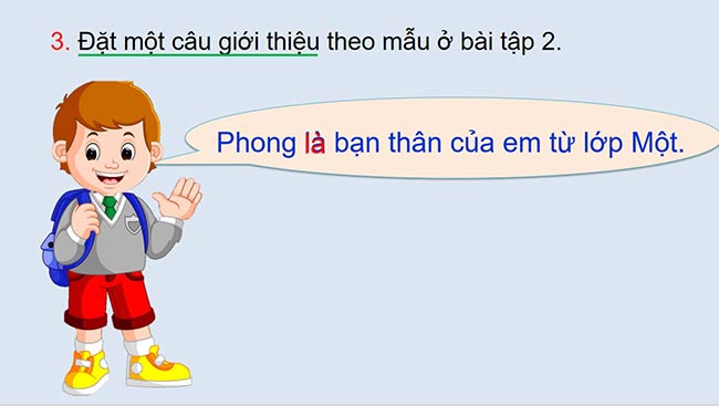 PowerPoint Tiếng Việt 2 Từ ngữ chỉ sự vật, hoạt động. Câu giới thiệu