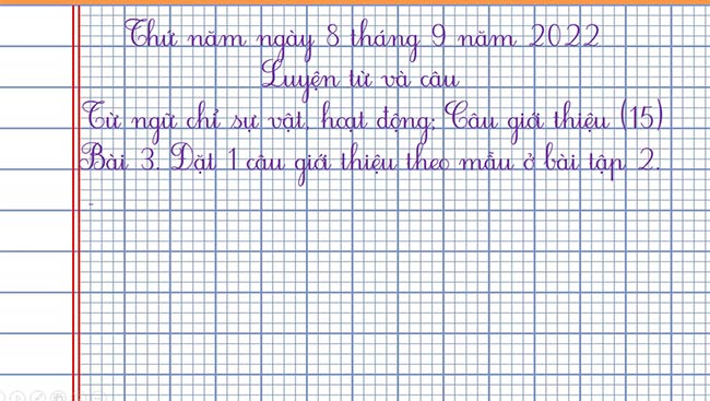 PowerPoint Tiếng Việt 2 Từ ngữ chỉ sự vật, hoạt động. Câu giới thiệu