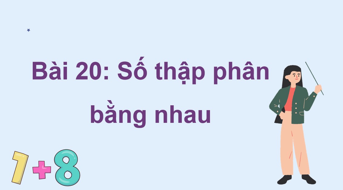 PowerPoint Toán 5 Chân trời sáng tạo Bài 20