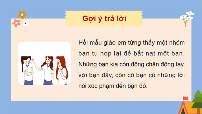 Phòng tránh bắt nạt học đường