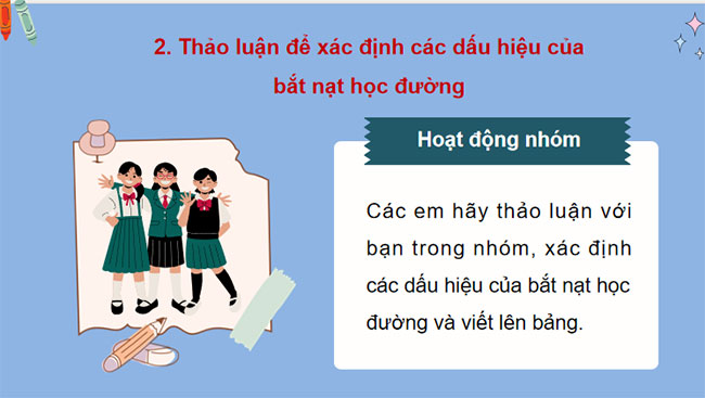 Phòng tránh bắt nạt học đường