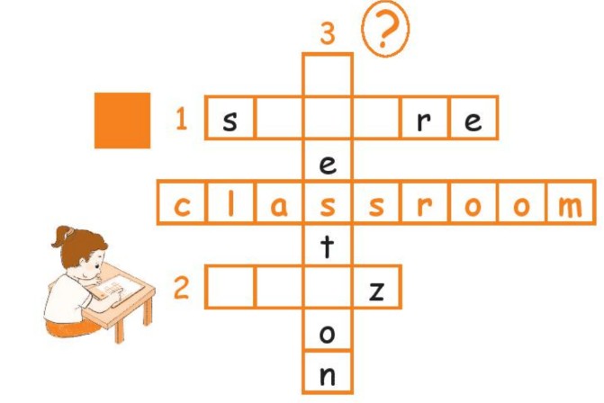 Sách bài tập Tiếng Anh lớp 2 Unit 5 In the classroom