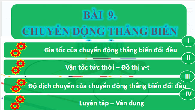 Chuyển động thẳng biến đổi đều