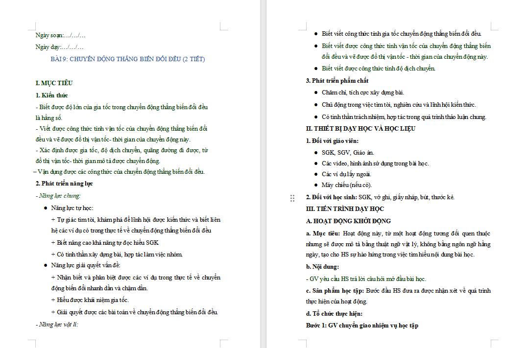 Chuyển động thẳng biến đổi đều