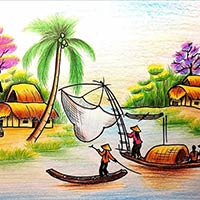 Giáo án Tiếng Việt 5: Lập dàn ý cho bài văn tả phong cảnh