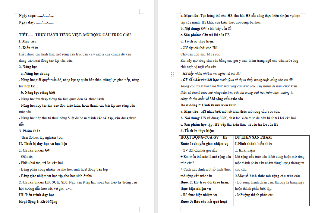 Thực hành tiếng Việt trang 100