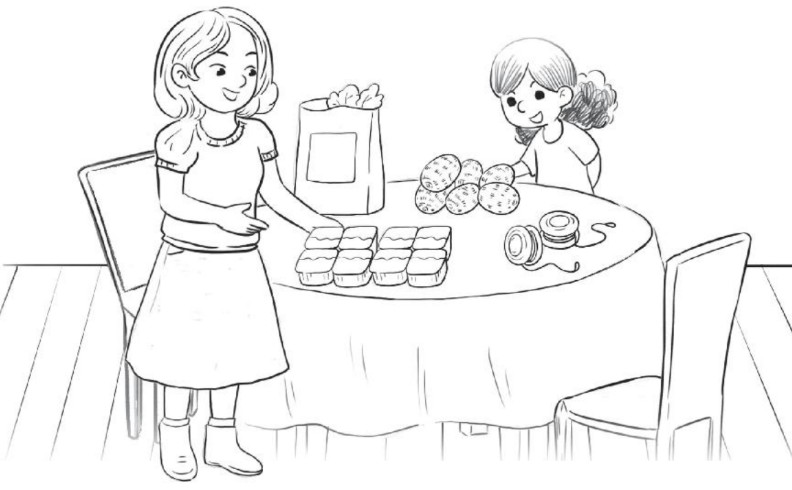 Sách bài tập Tiếng Anh lớp 2 Unit 9 In the grocery store