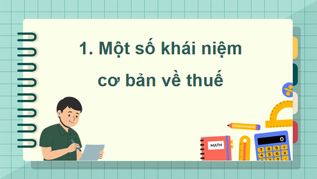 Một số vấn đề về thuế