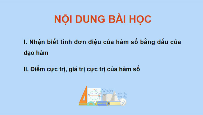 Tính đơn điệu của hàm số