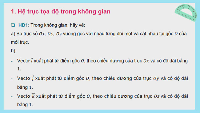 Toạ độ của vectơ