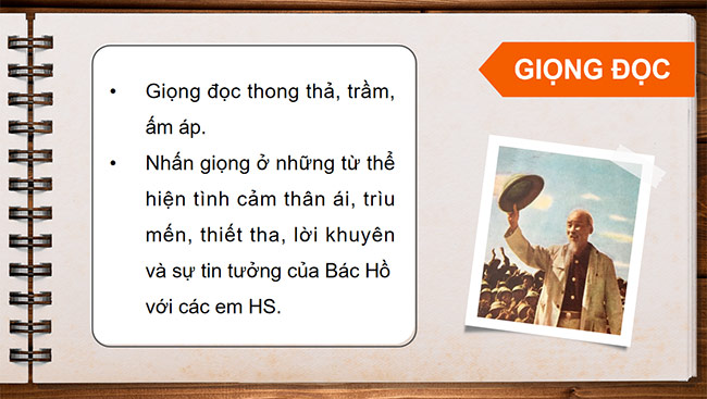 PowerPoint Tiếng Việt 5 Thư gửi các học sinh