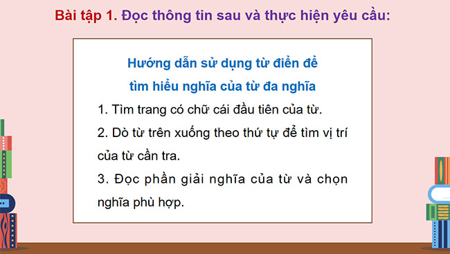 PowerPoint Tiếng Việt 5 Sử dụng từ điển