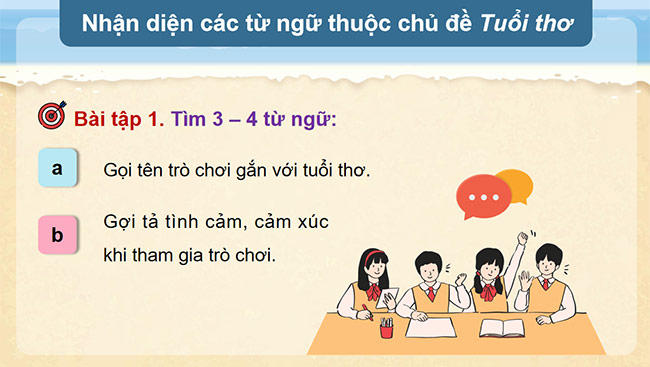 PowerPoint Tiếng Việt 5 Mở rộng vốn từ Tuổi thơ