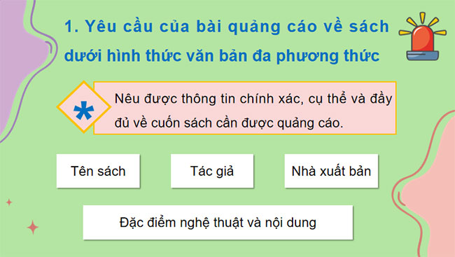  PowerPoint Ngữ văn 9 Bài 10: Quảng bá giá trị của sách