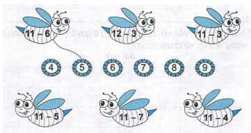 Vở bài tập Toán lớp 2 trang 43, 44 Bài 11 Tiết 1 – Kết nối tri thức (ảnh 1)