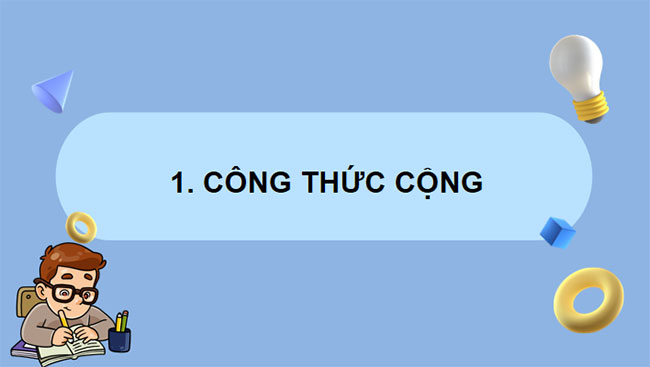 Giáo án PowerPoint Toán 11 Bài 3: Các công thức lượng giác 