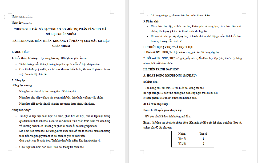 PowerPoint Toán 12 Bài 1 Chương 3 Cánh diều